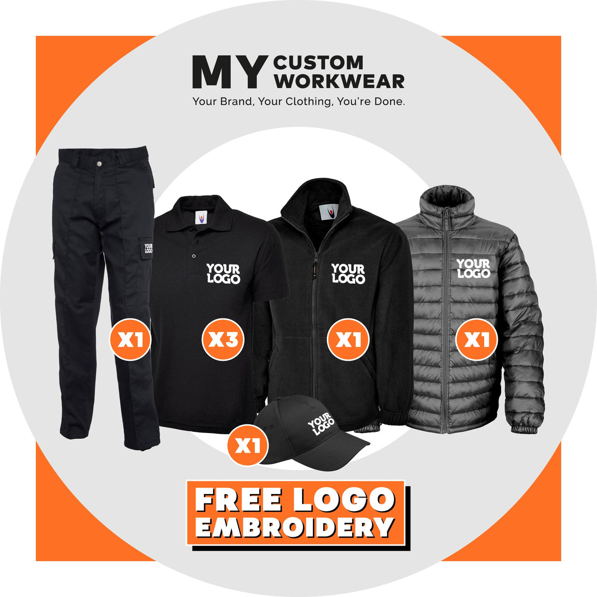 HILTON BUNDLE 7 ITEMS My Custom Workwear